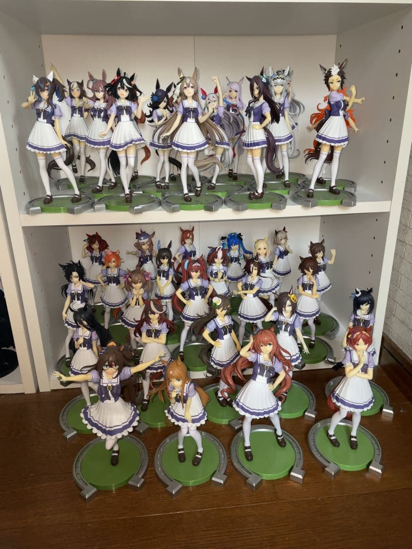 ウマ娘　プライズ　フィギュア　制服39個set