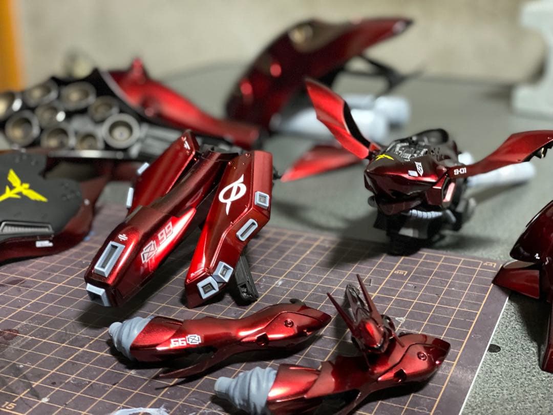 HGナイチンゲール　キャンディ塗装