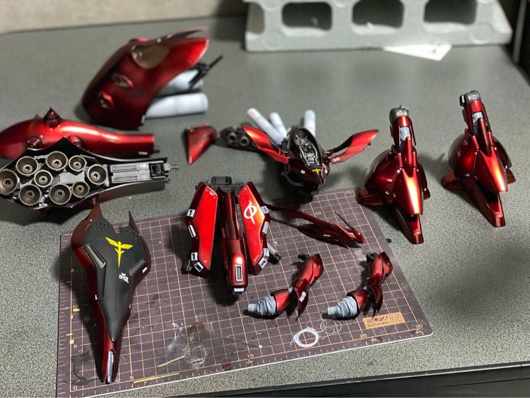 HGナイチンゲール　キャンディ塗装