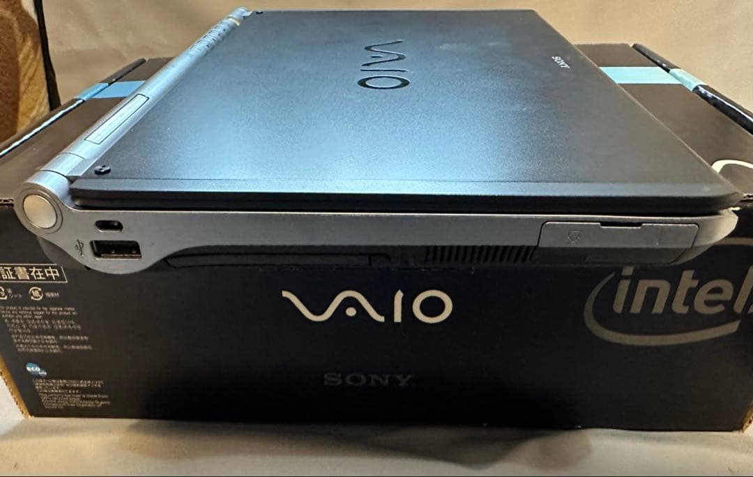 VAIO TX72B メモリ1GB HDD80GB XP世代 動作品 ワンセグ