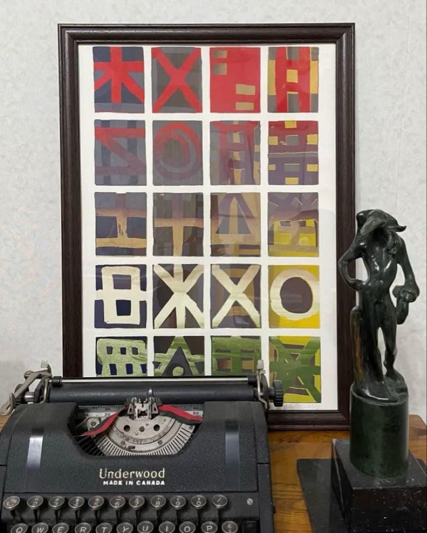 シルクスクリーン　ジニー・キム　1980年代作品　サイン・ED 限定版画　貴重