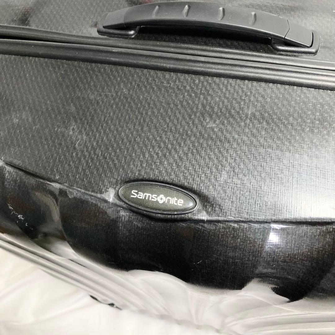 サムソナイト コスモライト 123L キャリーケース 超軽量 4輪 大容量 黒