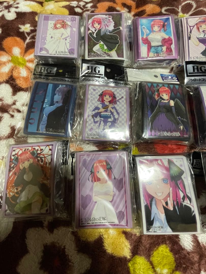 五等分の花嫁　スリーブコレクション　スリーブ　中野二乃