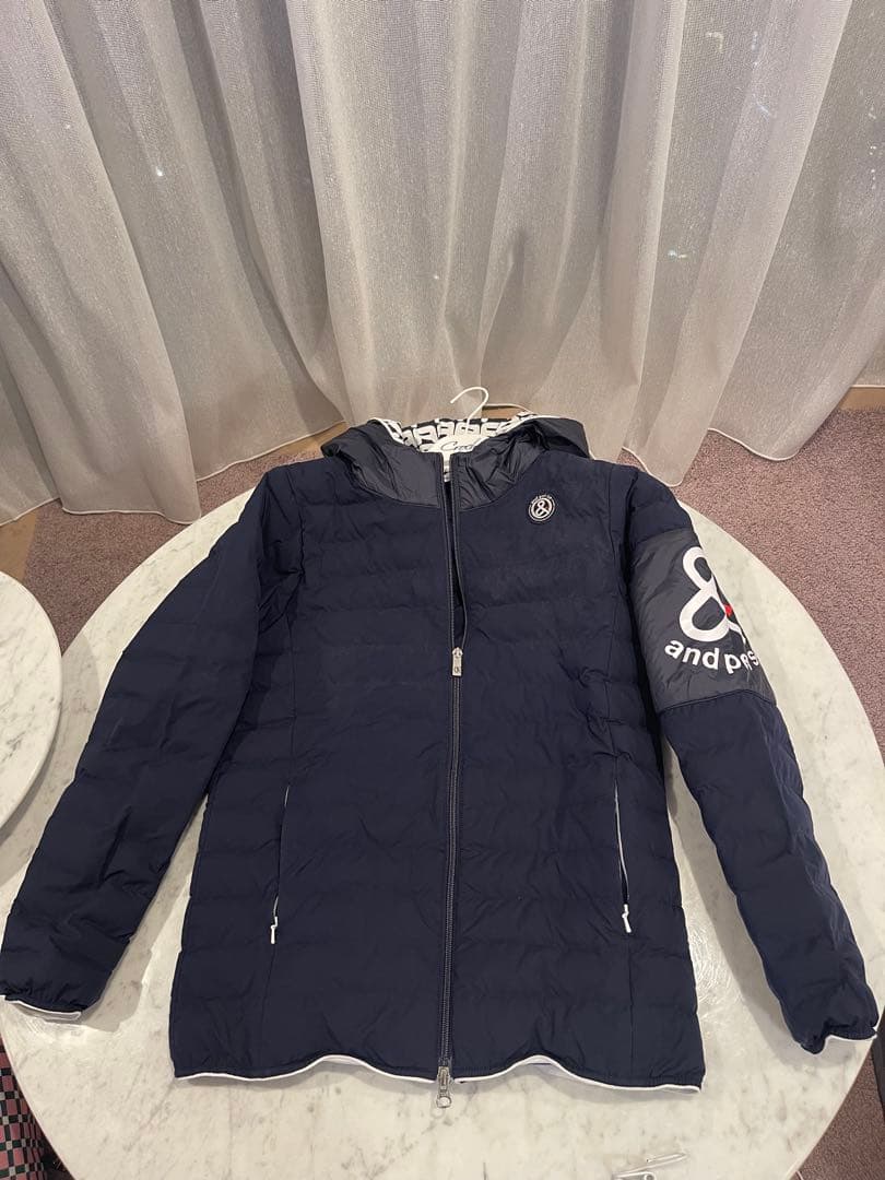 美品　未使用に近い　and per se キルティングジャケット M パーカー