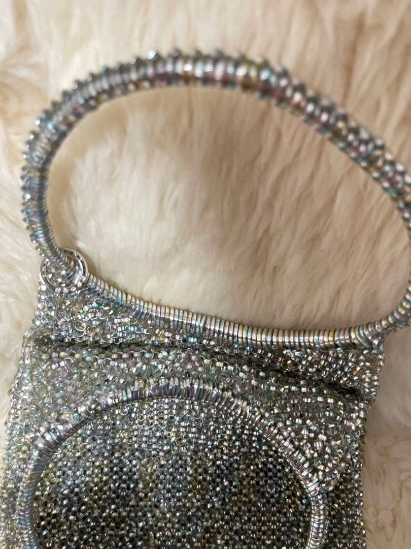 Ｒ✨美品✨アンテプリマ ワイヤーバッグ シャンパンゴールド しずく型 ドロップ型