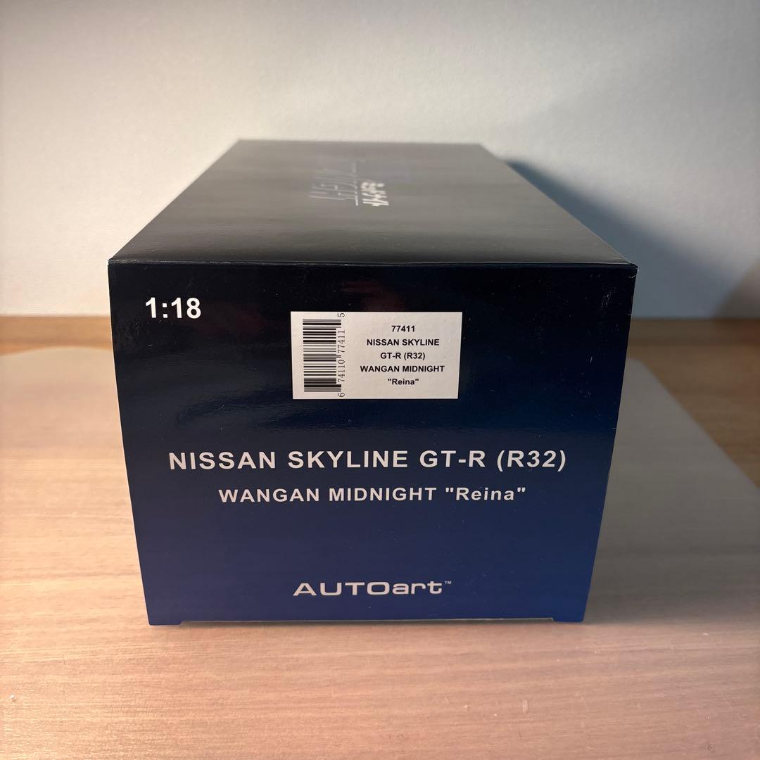 オートアート　湾岸ミッドナイト　GT-R R32 1/18 ミニカー