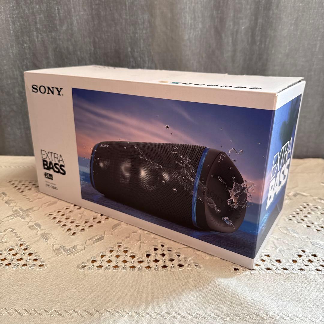 SONY SRS-XB43 ワイヤレスポータブルスピーカー 箱あり