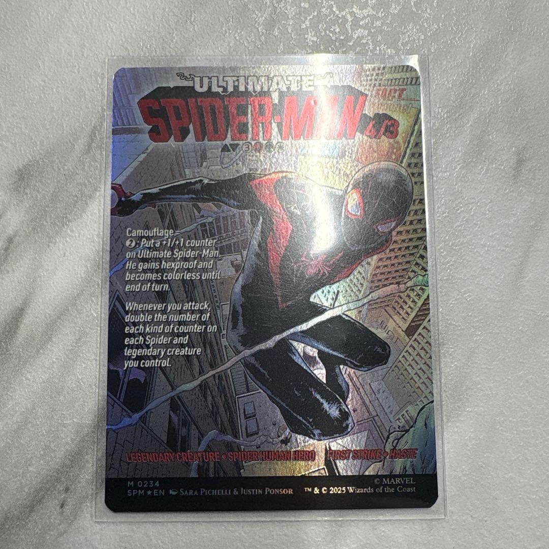 【foil】マイルズ・モラレス/アルティメット・スパイダーマン英語版 MTG