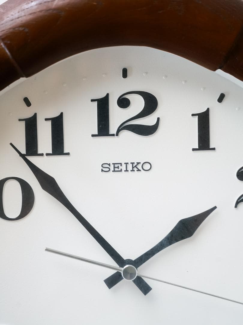 SEIKO vintage wooden 時計 ミッドセンチュリー モダン