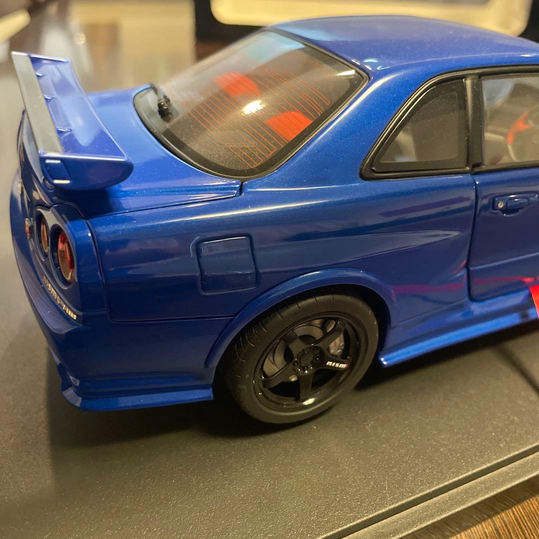 激レア品 オートアート スカイライン NISMO R34 GT-R Z-tune