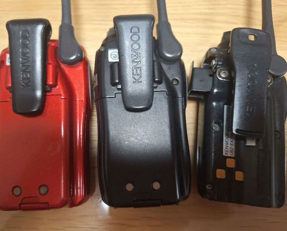 KENWOOD　デトミス 　３台セット　UBZ-EA トランシーバー