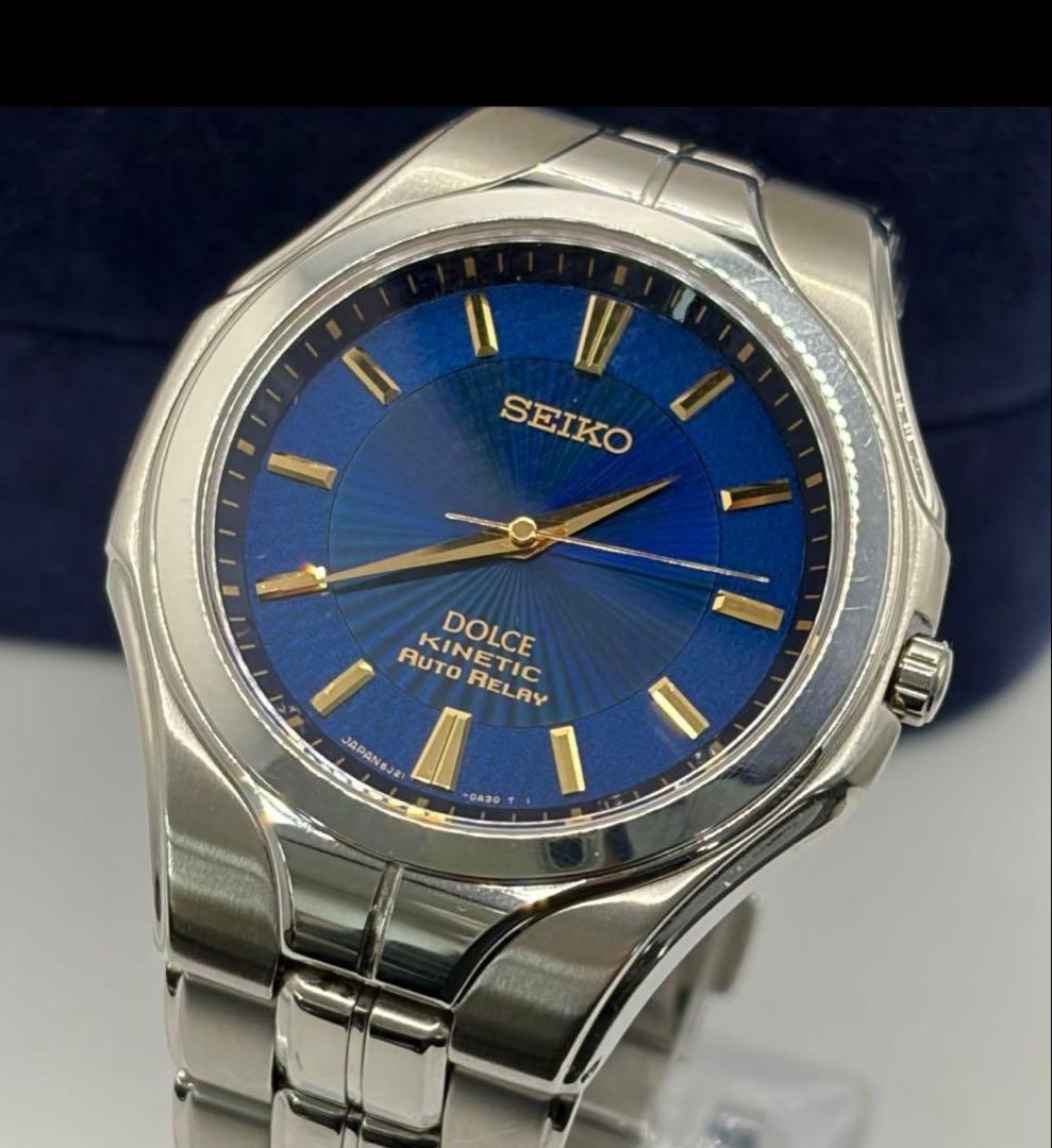 美品SEIKO☆DOLCE キネティック オートリレー箱・コマ付 稼働品 美品