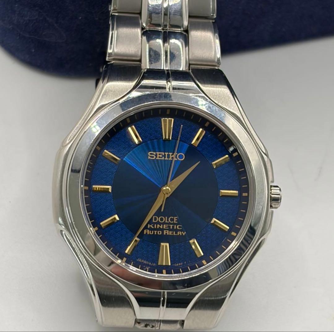 美品SEIKO☆DOLCE キネティック オートリレー箱・コマ付 稼働品 美品