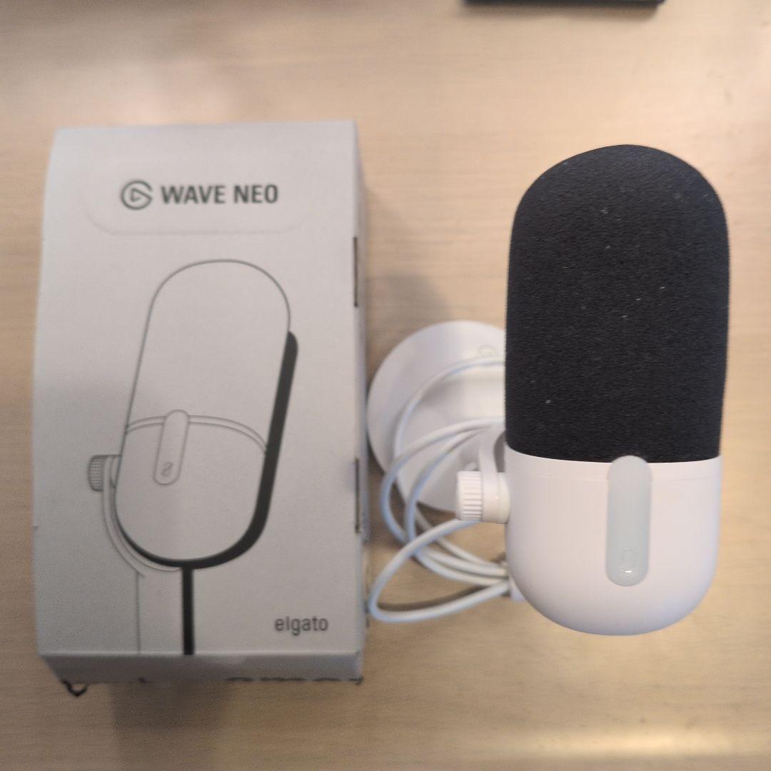 【美品】Elgato Wave Neo – USBマイク 配信用マイク