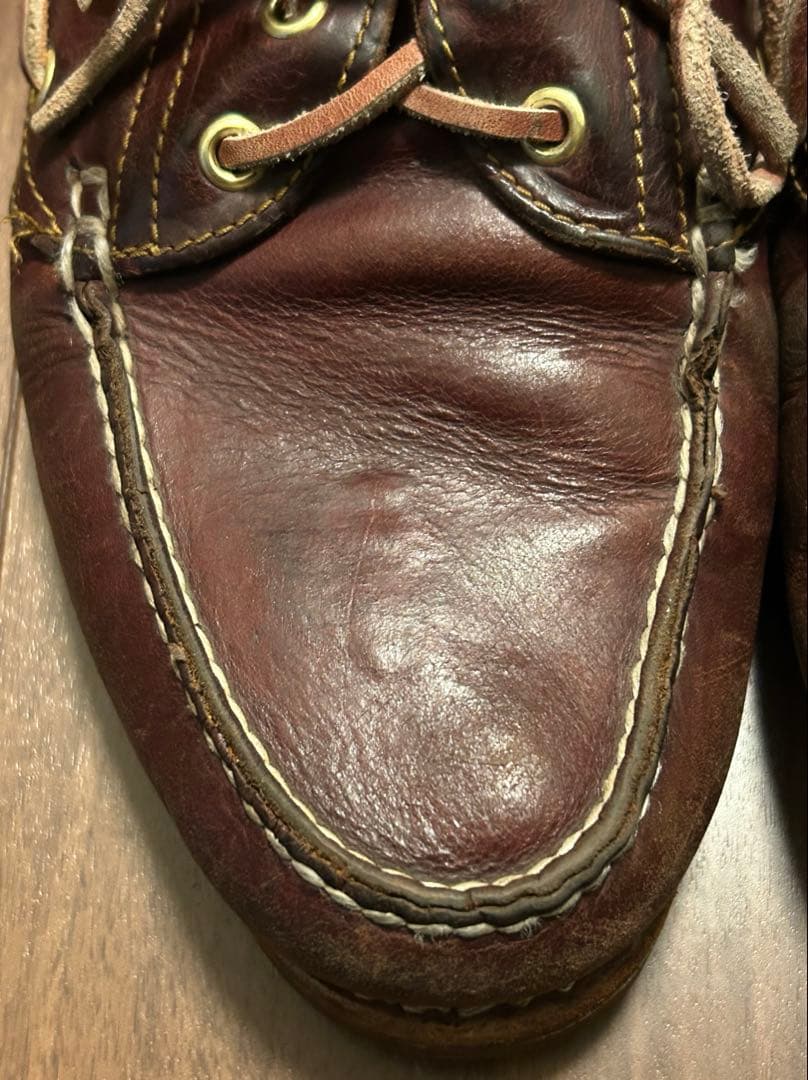 破格　ティンバーランド　3eye デッキシューズ　ボートシューズ　バーガンディ