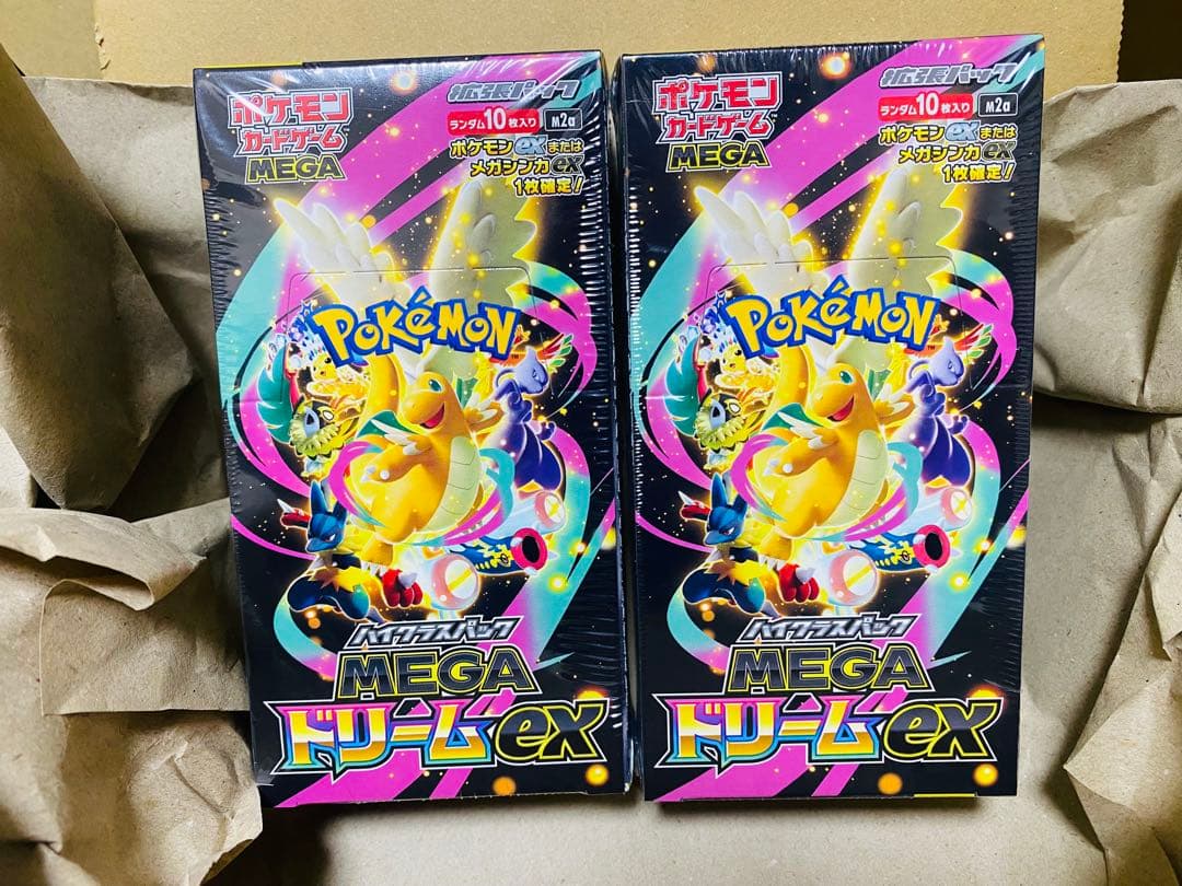 【シュリンク付き】ポケモンカードゲーム MEGA ドリームEX BOX