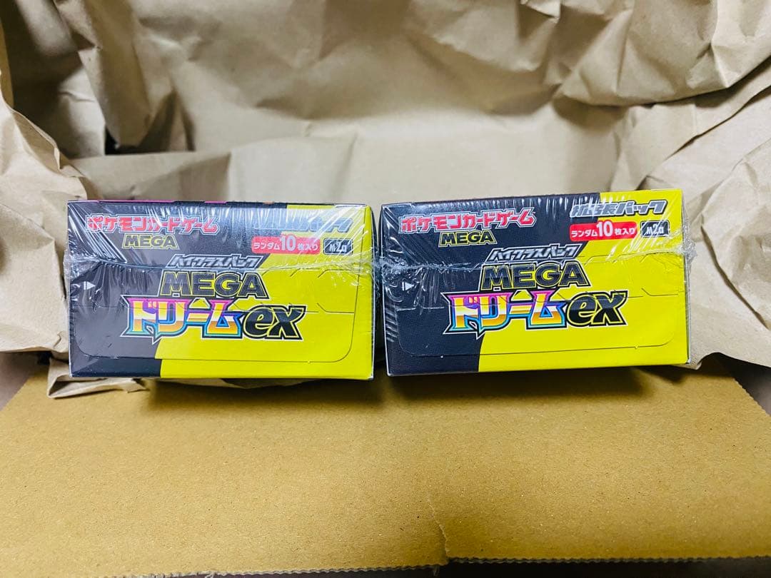 【シュリンク付き】ポケモンカードゲーム MEGA ドリームEX BOX