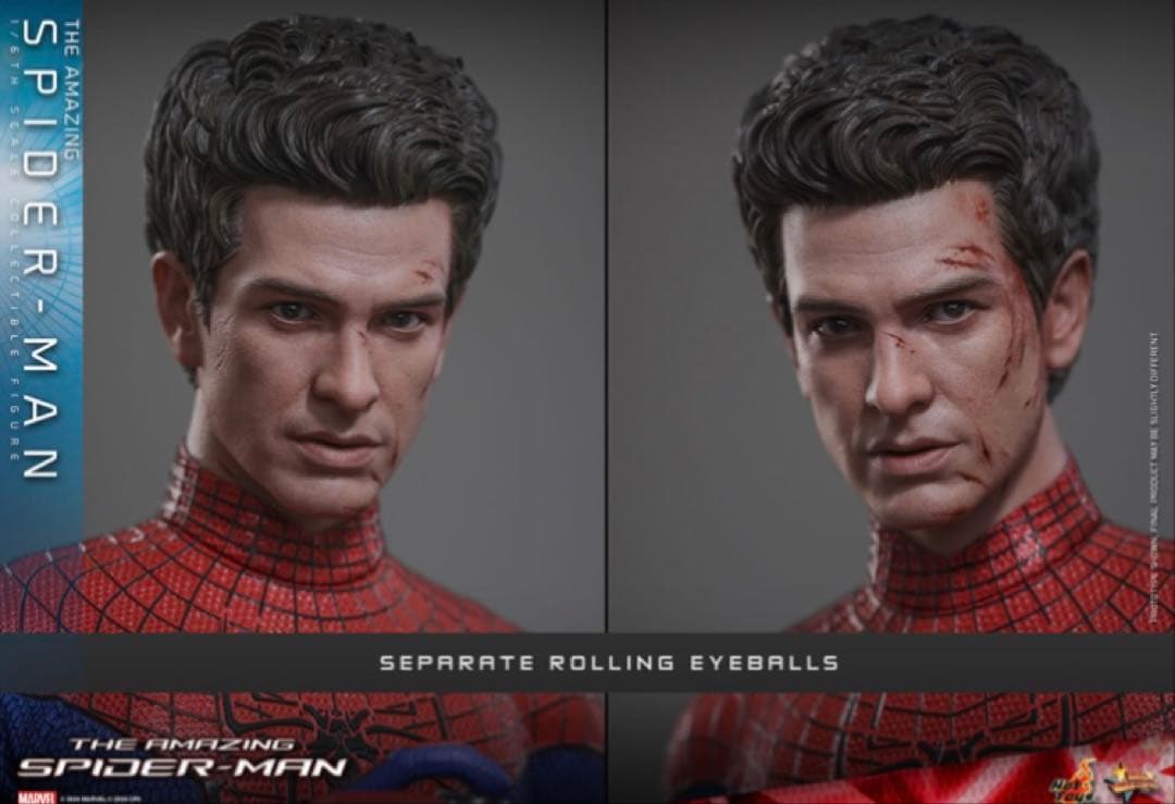 住*吉様 ホットトイズ　アメイジングスパイダーマン　2.0素顔ヘッドのみ
