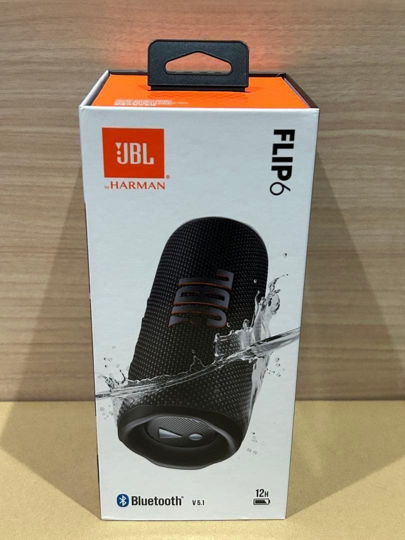 【新品未開封】JBL FLIP6 ワイヤレス スピーカー ブラック 大人気