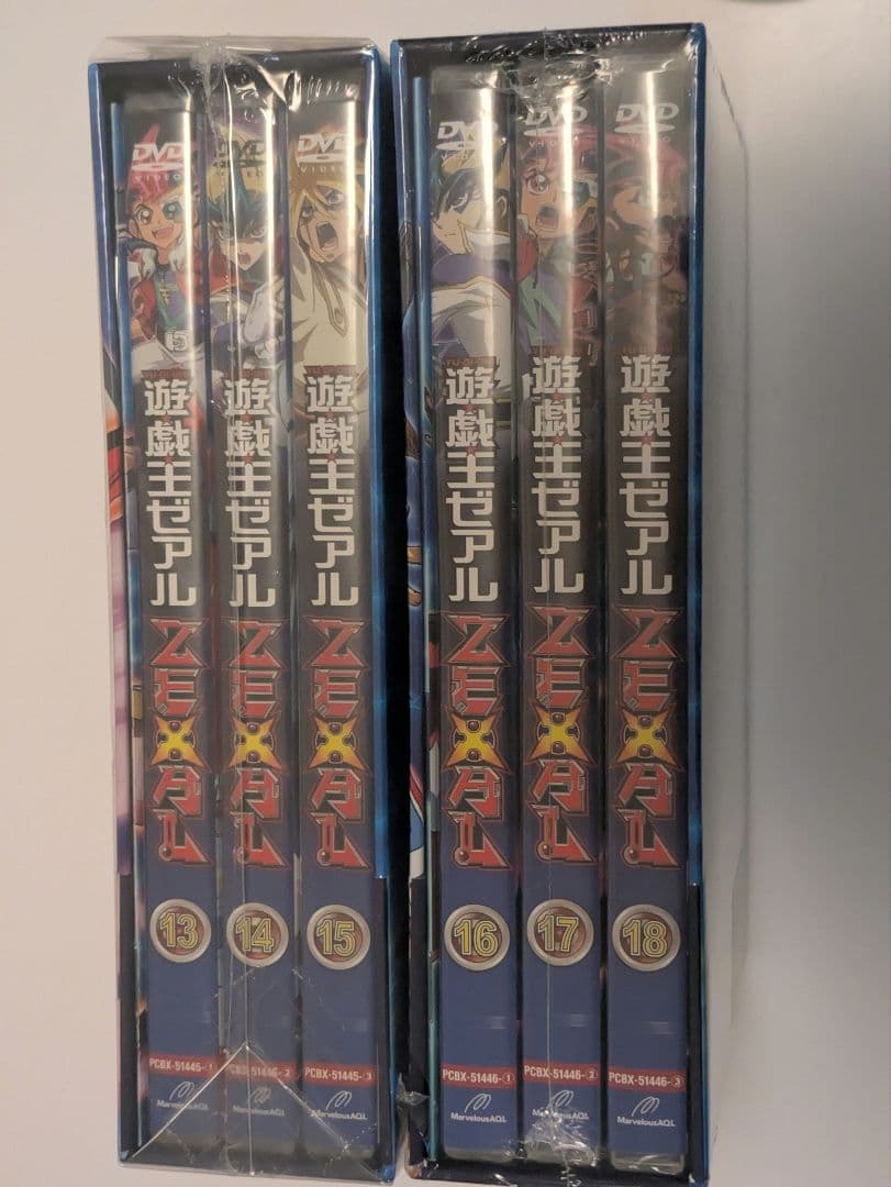 未開封 遊戯王ZEXAL DVD DUEL BOX 5 6