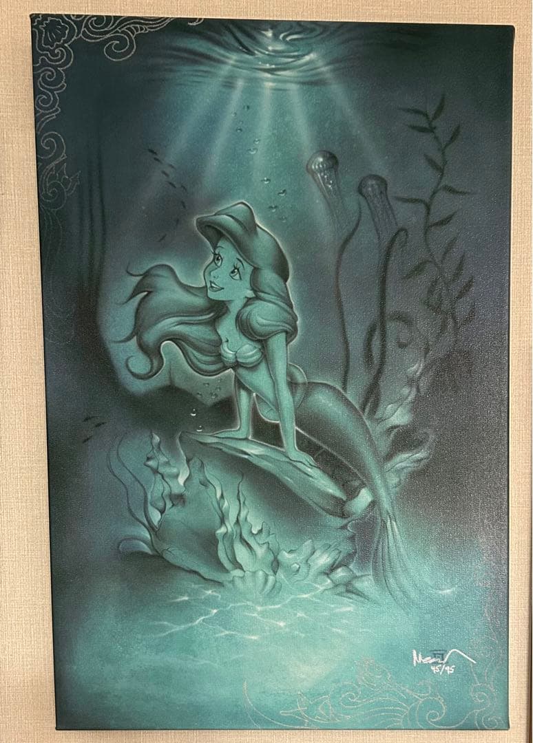 ディズニー　リトルマーメイド　ジグレー　45/95