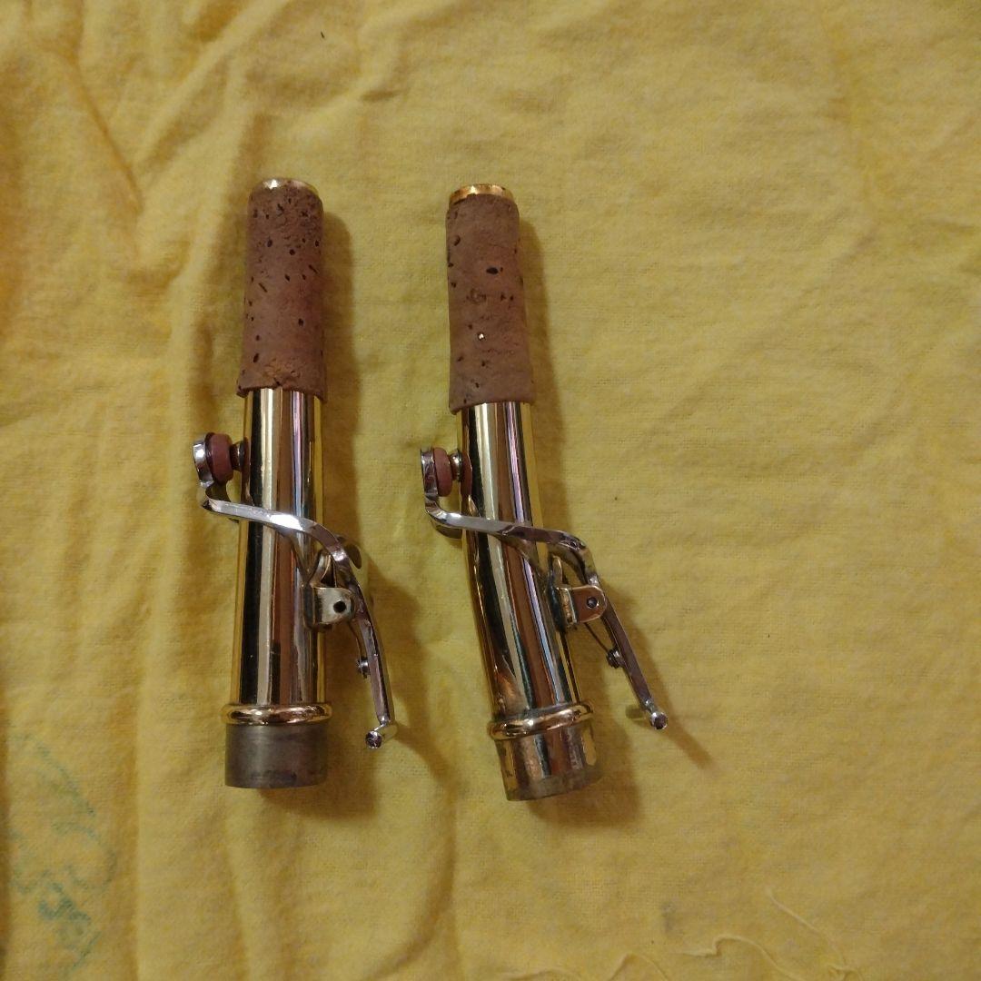 【このセットで演奏可能です】ソプラノサックス本体と付属品