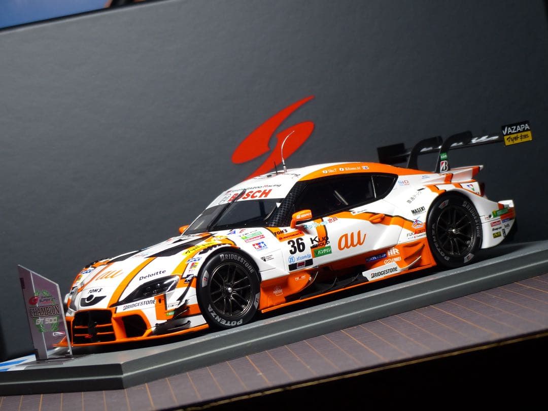 スパーク spark 1/18 au tom's gr supra 2023