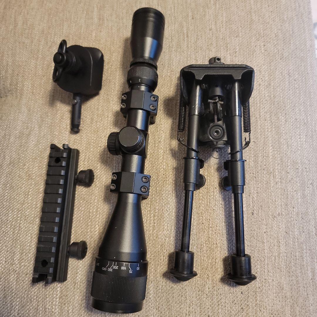 東京マルイ L96AWS ブラックストック スコープ2種、その他 セット売り