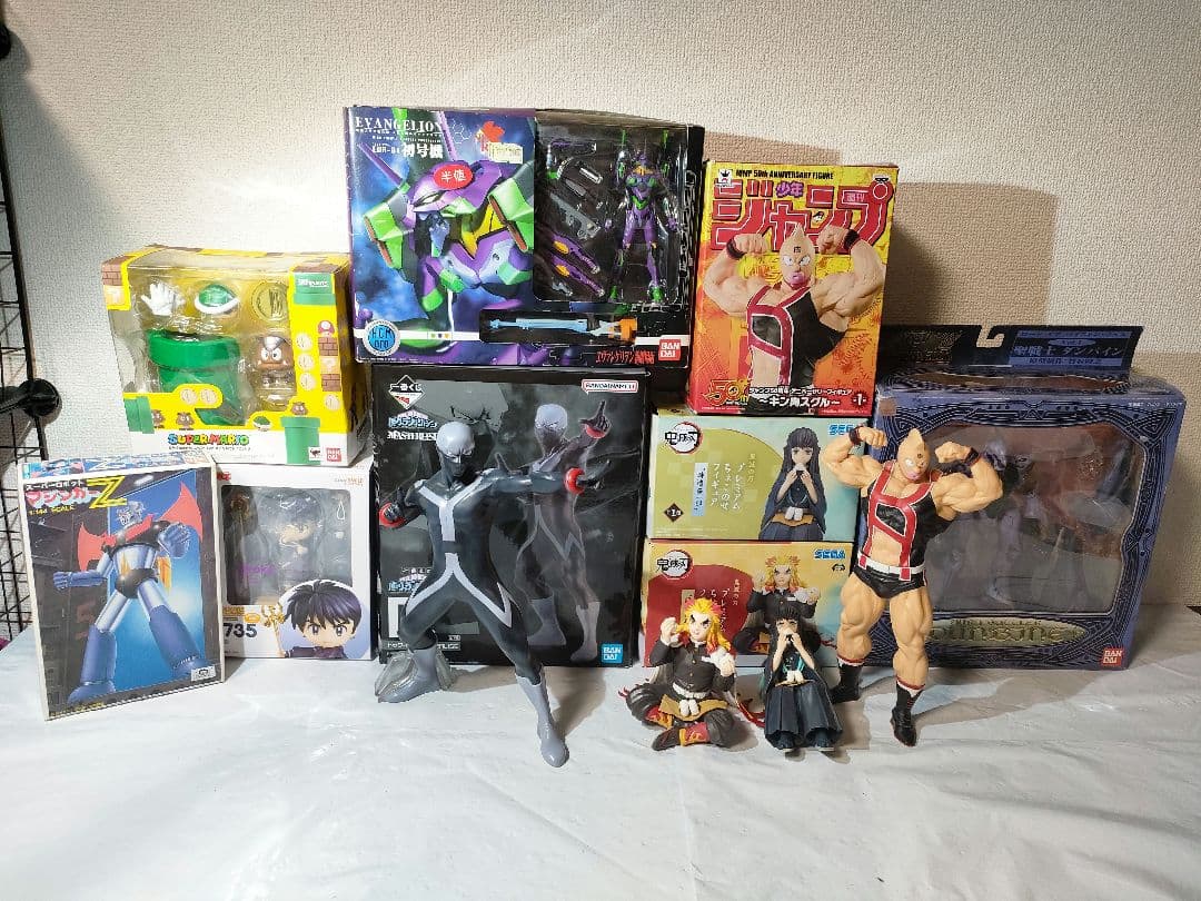 ☆　アニメ・ゲームフィギュア　まとめ売り　キン肉マン　時透無一郎　初号機　他　☆