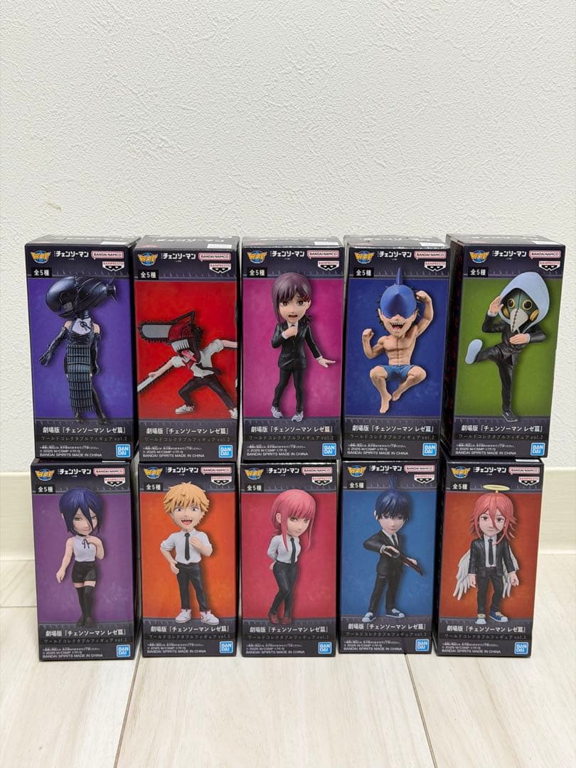 チェンソーマン ワールドコレクタブル　コンプリート　vol1 vol2 レゼ編