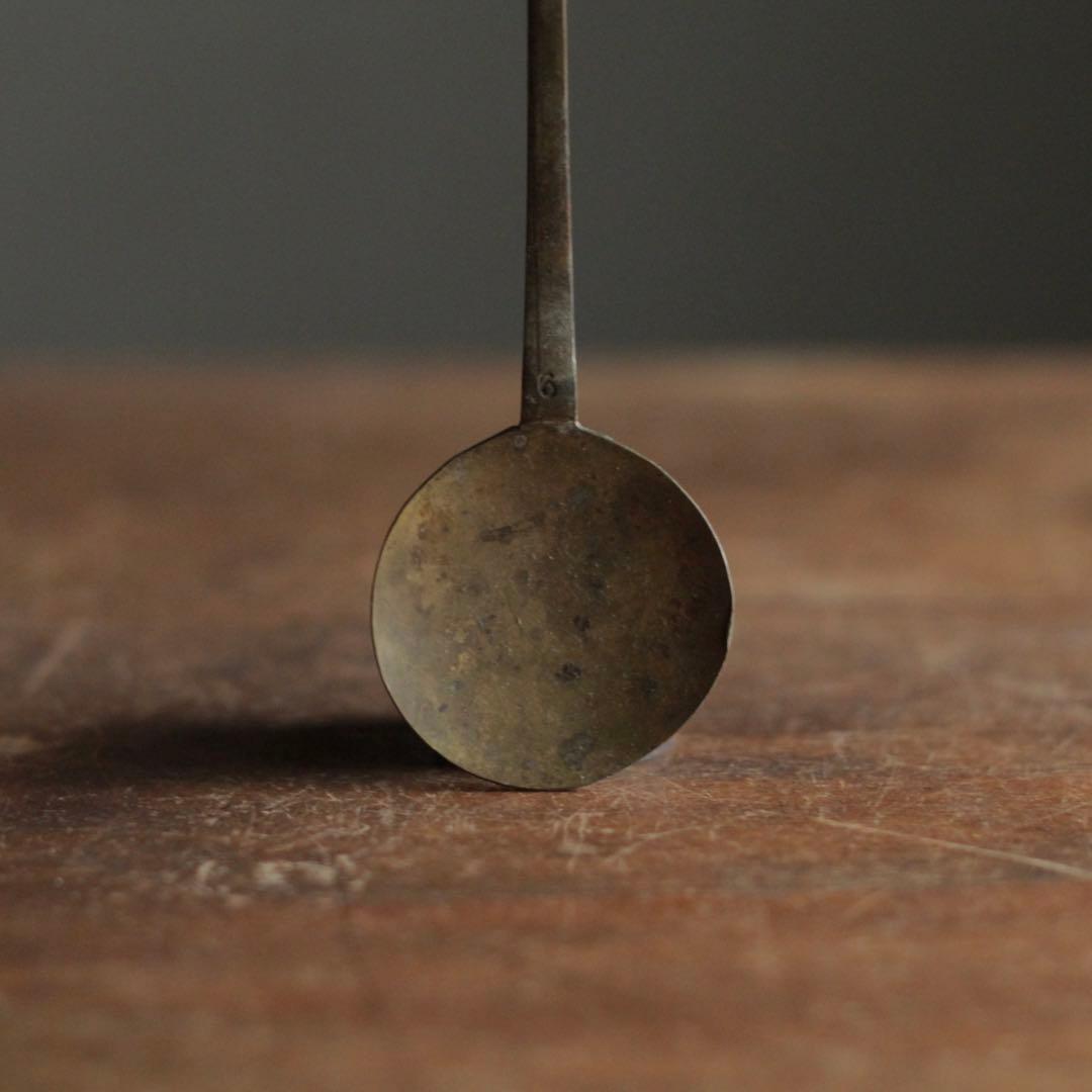 薬匙 No.8 古道具 アンティーク 使えないスプーン オブジェ