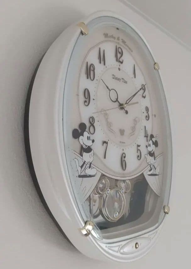 ディズニータイム 電波 メロディ 掛け時計 FW579W