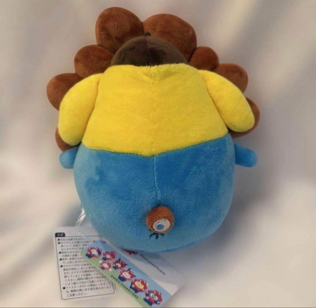 未使用★サンリオ★ポムポムプリンミャクミャクなりきりぬいぐるみ M万博会場限定