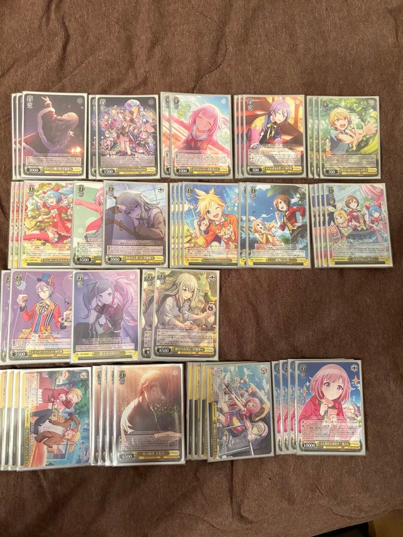 ヴァイスシュヴァルツ　プロセカ　8枝　デッキ