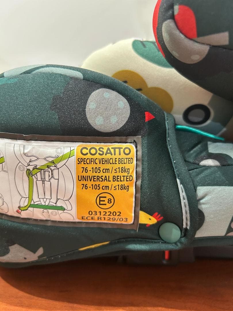 新品未使用☆ コサット ズーミー２ i-Size　オールドマクドナルド