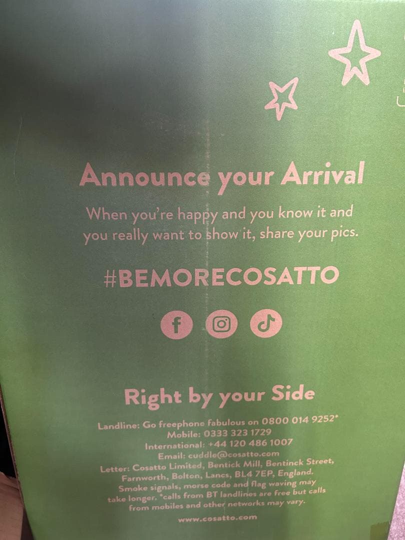 新品未使用☆ コサット ズーミー２ i-Size　オールドマクドナルド