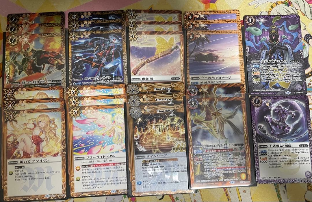 バトルスピリッツ アイカツ！コラボカードほぼ3コン