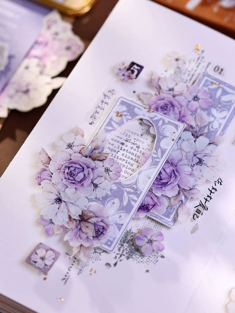 ⭐️SALE⭐️小白家文創《疏影》海外マスキングテープ マステ 【2757】