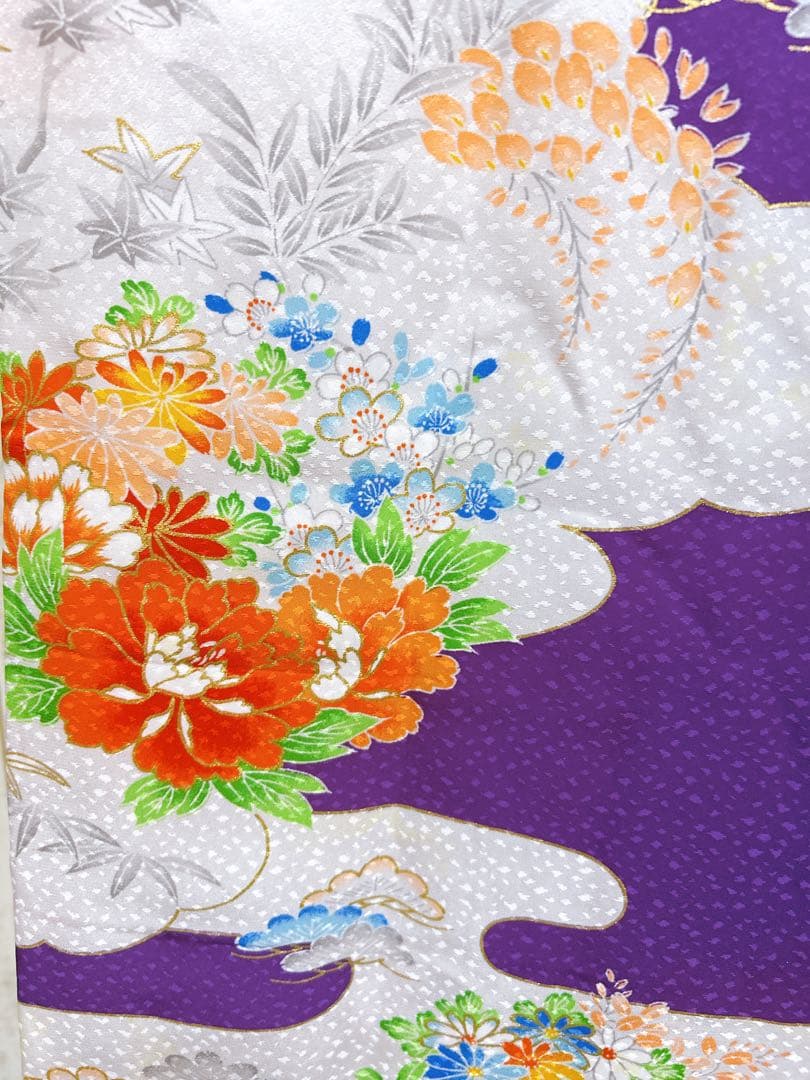 お買い得品♡七五三　7歳　女の子　セット　紫系