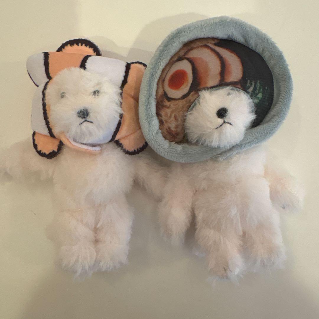 犬記録 ぬいぐるみ マスコット ラーメン クマノミ