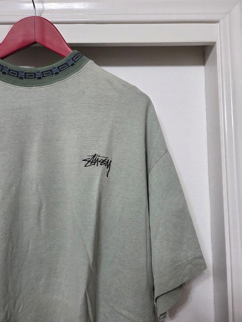 【匿名配送 即日発送】Stussy モックネックTシャツ　初期タグ　激レア☆★