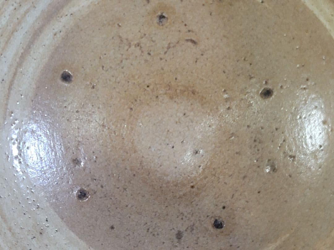 DT573 茶道具 出雲焼 刷毛目 茶碗 時代物