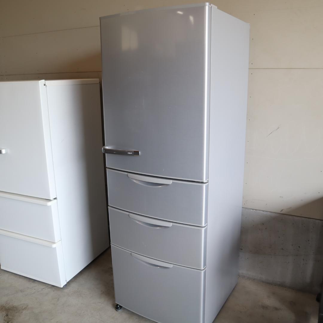 【試験済・未清掃】AQUA 冷蔵庫 AQR-361C(S) 355L