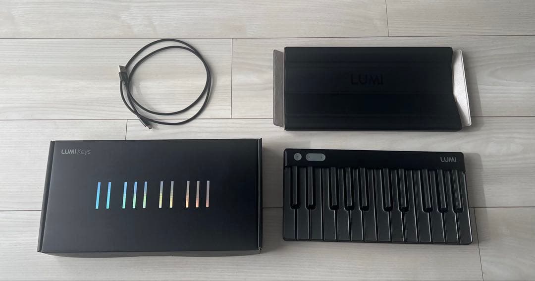 Roli LUMI Keys MIDIキーボード Snapcase付き