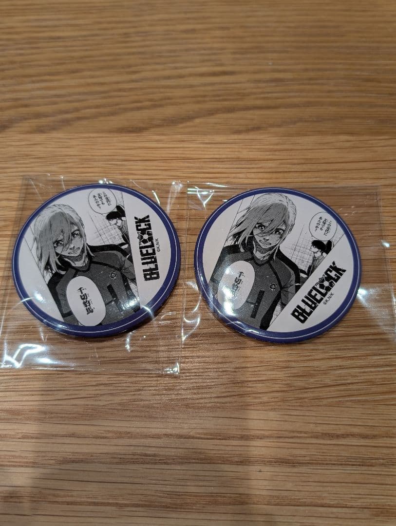 ブルーロック プリンセスカフェ 千切 缶バッジ 2個セット