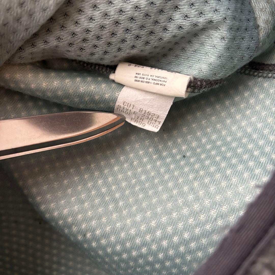 M*様 パタゴニア レトロXベスト チャコール×グリーン USA製 F99 M