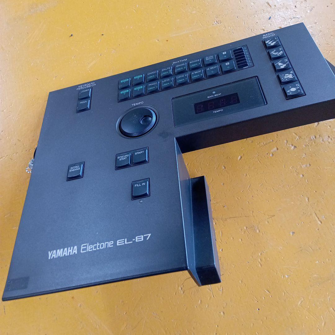 YAMAHA　Electone　EL-87 リズム・テンポ操作部とその基板