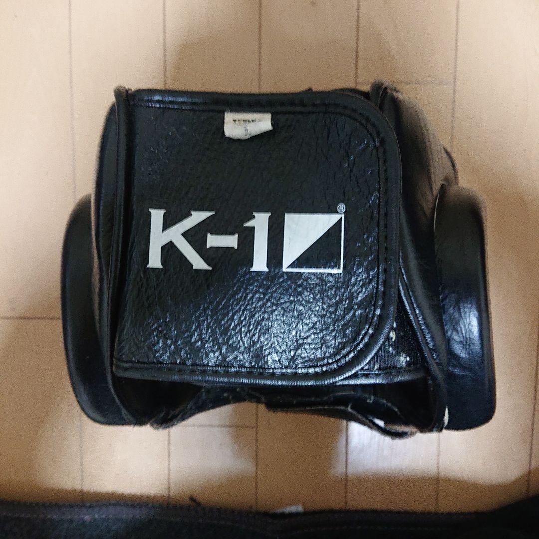 K-1 ヘッドギア バー付き Ｌサイズ ブラック