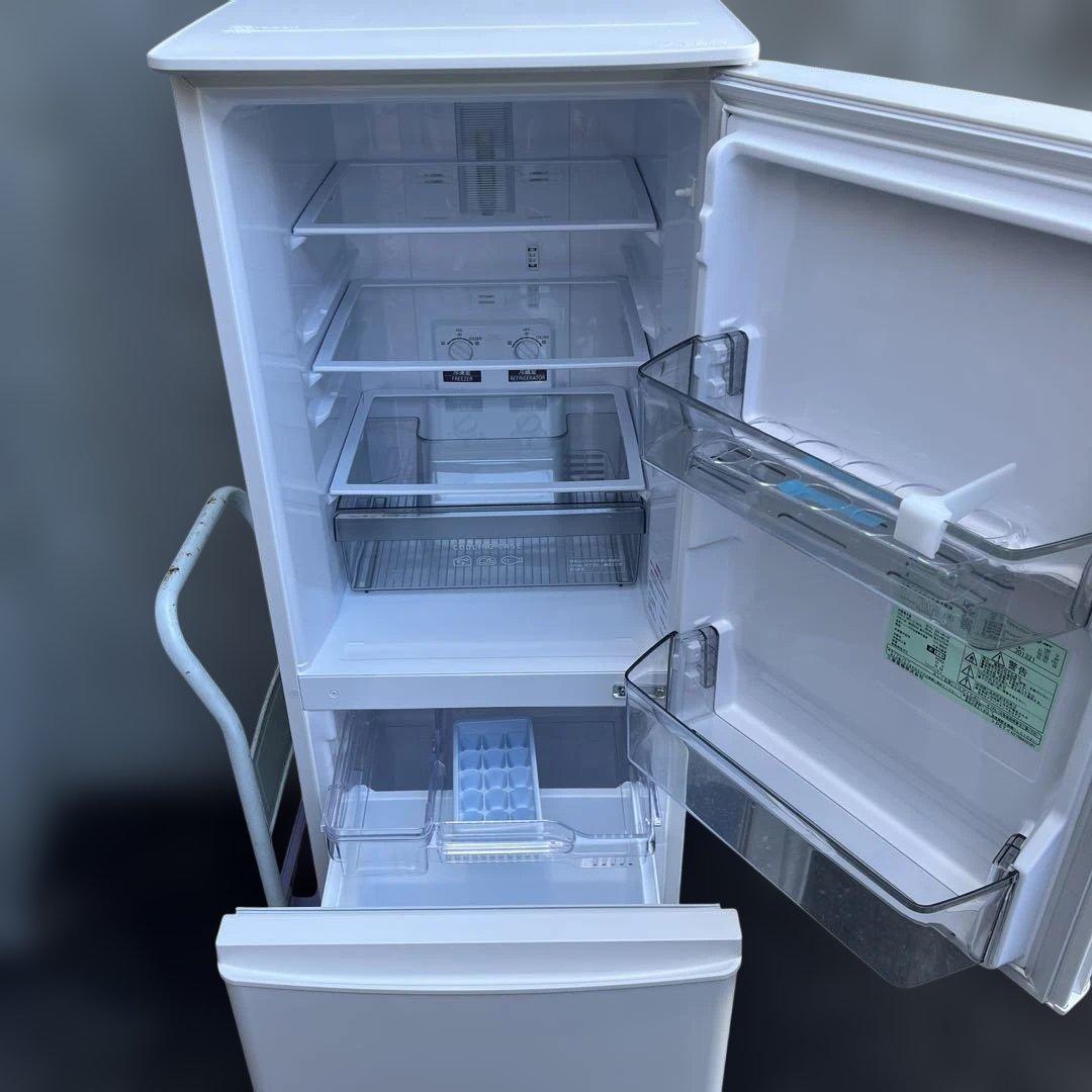 三菱 冷蔵庫 小型 一人暮らし 2ドア 146L 2023年製