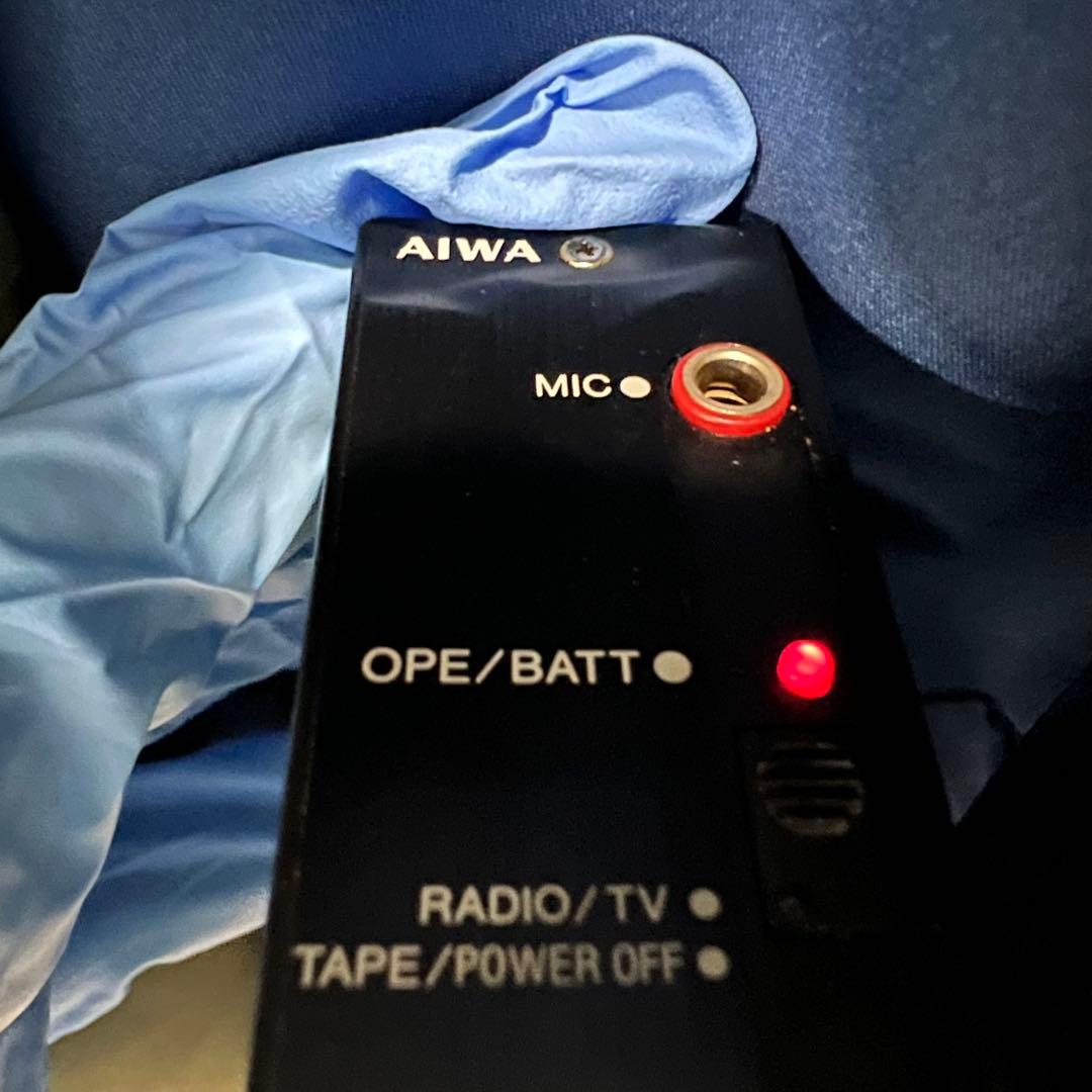 通電確認済◎AIWA カセットボーイ HS-J9